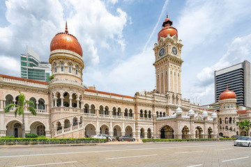 Fototapeta na wymiar Kuala Lumpur Independence Square, Malaysia