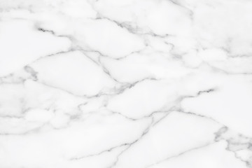 Obraz premium White marble texture with natural pattern for background