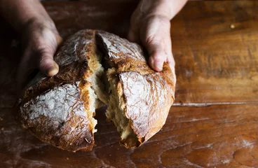Rezeptidee für Brotlaib-Food-Fotografie © Rawpixel.com