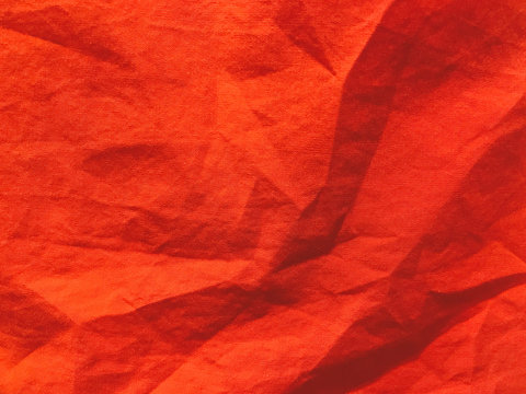 Red fabric texture background clump pattern
