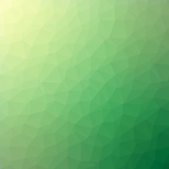 Green vector abstract perspective background