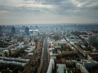 Fototapeta na wymiar Kiev von oben