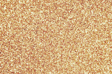 Close up of yellow glitter textured background