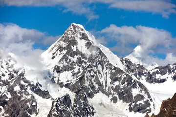 Crédence de cuisine en verre imprimé K2 Landscapes of Karakoram range in Pakistan.