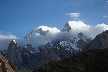 Landscapes of Karakoram range in Pakistan.