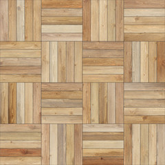 Seamless basket parquet texture