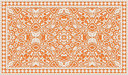 Closeup of colorful bokeh texture background (Tiles seamless, High-resolution 2D CG rendering illustration)