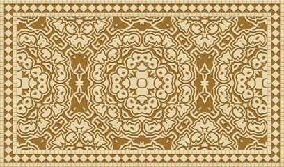 Closeup of colorful bokeh texture background (Tiles seamless, High-resolution 2D CG rendering illustration)