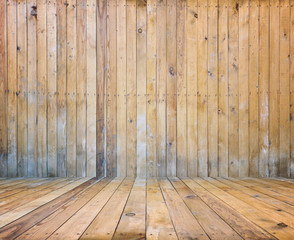 old wooden interior