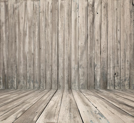 old wooden interior
