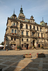 Fototapeta na wymiar Townhouse in Klodzko. Poland
