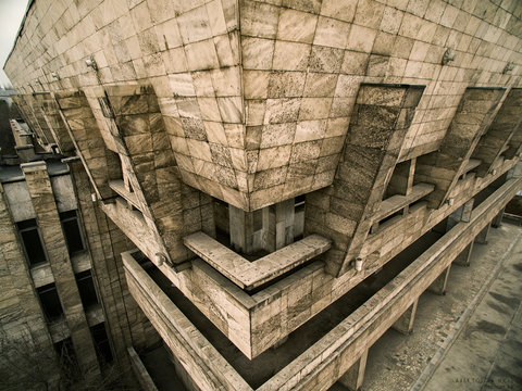 Soviet architecture - ALmaty, Kazakshtan