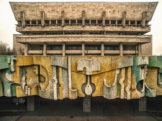 Soviet architecture - ALmaty, Kazakshtan
