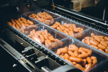 sausage meat production