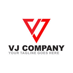 VJ letter logo