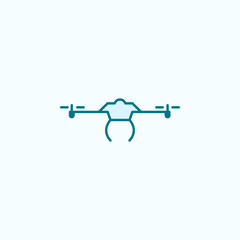 drone  field outline icon