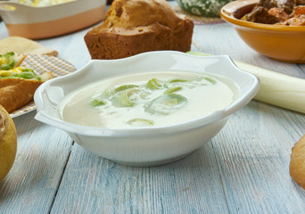 Welsh Leek and Stilton Soup