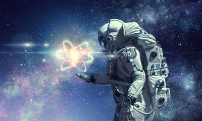 Fototapeta premium Astronomy as a science. Mixed media