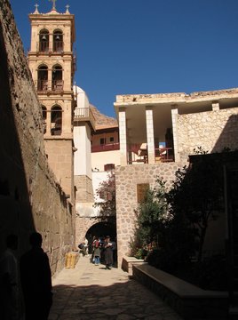 Bell tower in Monastery of St. Catherine sinai