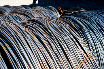 Wire production plant