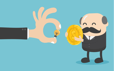 Exchange of ideas with currency