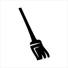 Broom Icon, Cleaning Broom