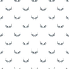 Bird wing pattern vector seamless repeat for any web design