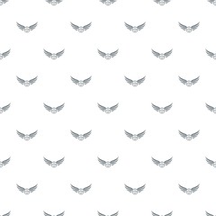 Win wing pattern vector seamless repeat for any web design