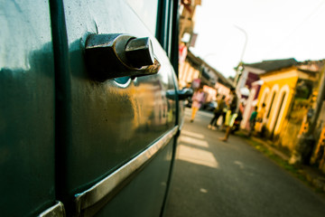 Fototapeta premium Vintage street