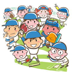 少年野球のチームメイト