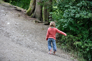jeunes enfant nature bois environnement