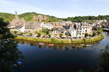 La Roche en Ardenne Wallonie Belgique Wallonie ourthe kayak