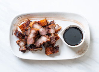 Fried Streaky Pork or Crispy Pork or Deep Fried Pork Belly