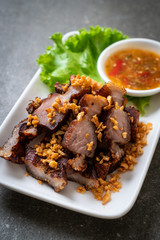 Fried Streaky Pork or Crispy Pork or Deep Fried Pork Belly