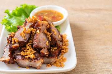 Fried Streaky Pork or Crispy Pork or Deep Fried Pork Belly