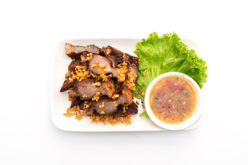 Fried Streaky Pork or Crispy Pork or Deep Fried Pork Belly