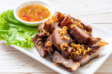 Fried Streaky Pork or Crispy Pork or Deep Fried Pork Belly