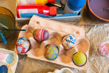 DIY D&eacute;coration des eufs de P&acirc;ques