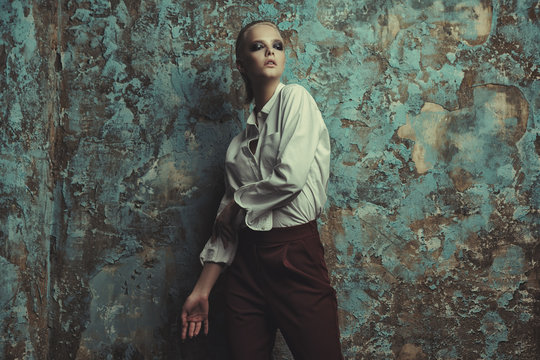 female fashion model - Powered by Adobe