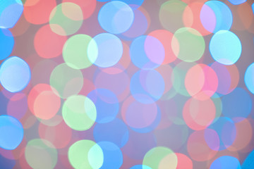 Blurred view of beautiful lights