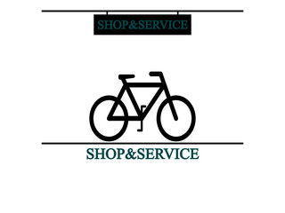 Shop and service for bicycle
