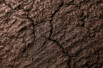 Soil texture, closeup