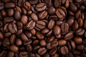 Roasted coffee beans