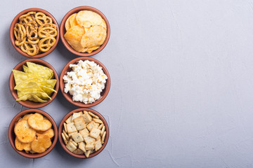 Mix of snacks