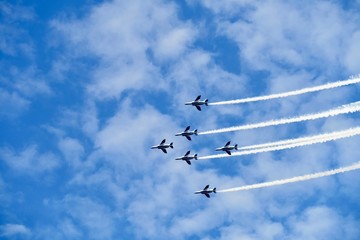 入間航空祭 ブルーインパルス