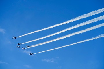 入間航空祭 ブルーインパルス