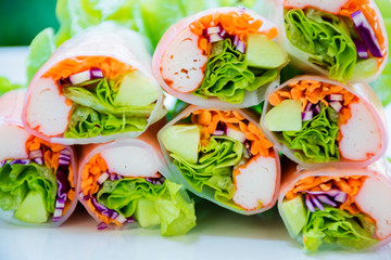  Fresh Salad of Asian Vegetable