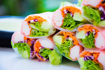  Fresh Salad of Asian Vegetable