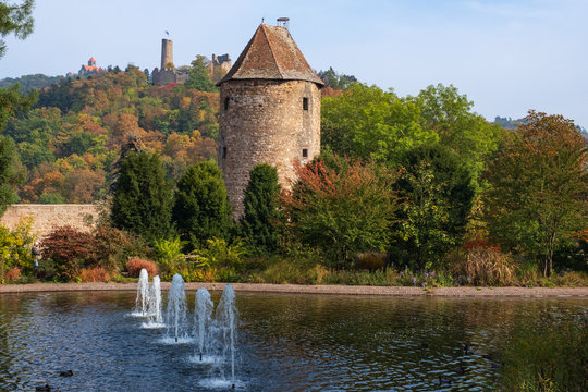 Im Stadtpark von Weinheim