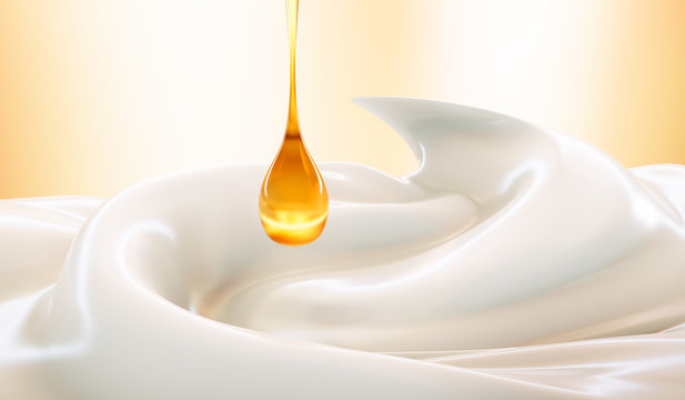 Pflegende Creme und wertvolles Öl 